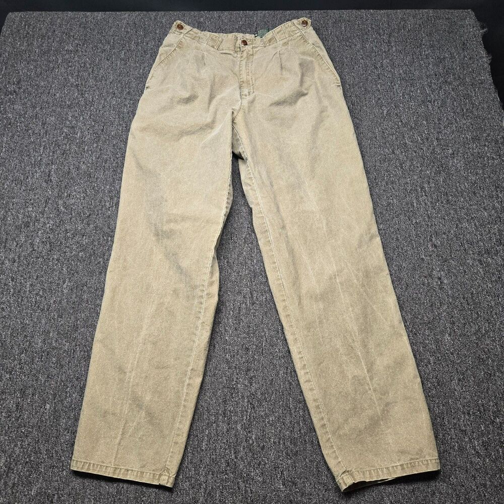 Vintage American Eagle Straight Leg Pants Men’s 32x32 Tan Cotton 90s